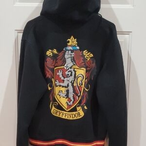 Harry Potter Gryffindor Crest Black Hoodie